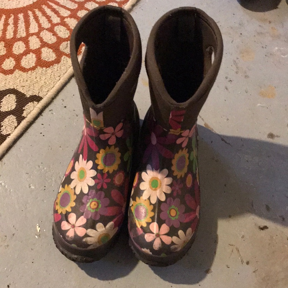 Bogs floral boots